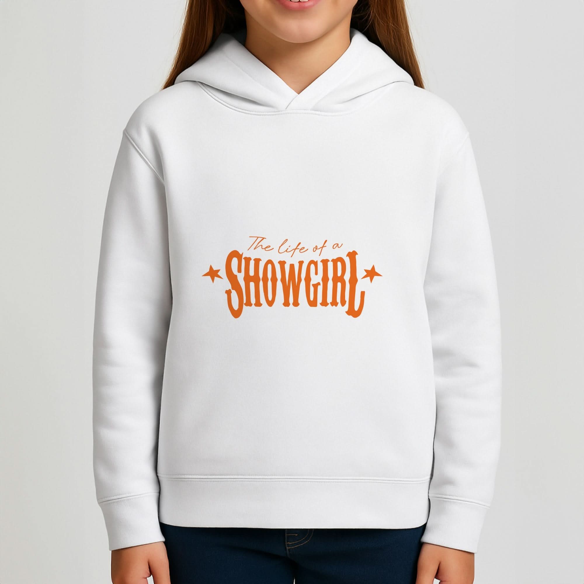 TLOAS Orange Girls Hoodie