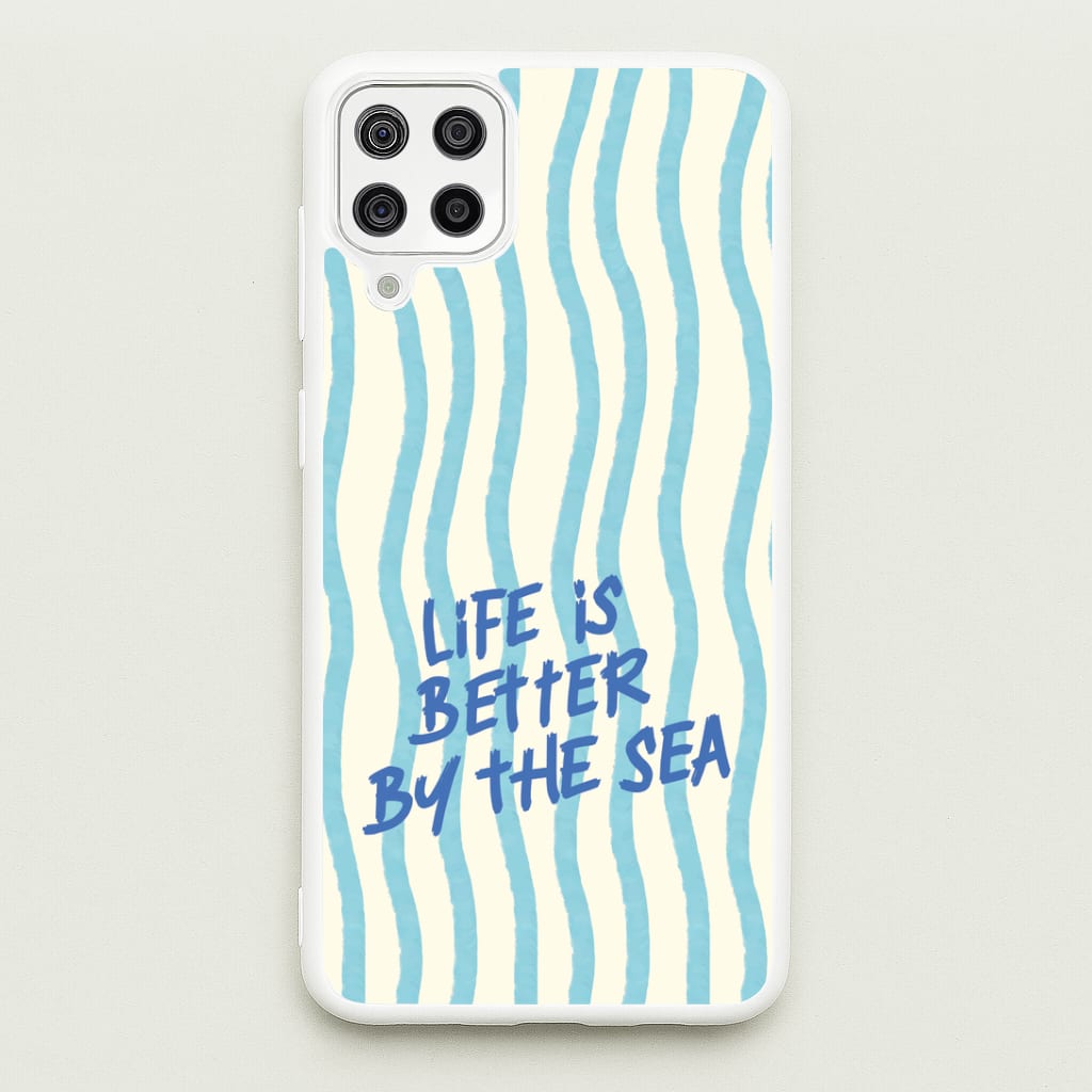 Better By The Sea Galaxy A12 Case