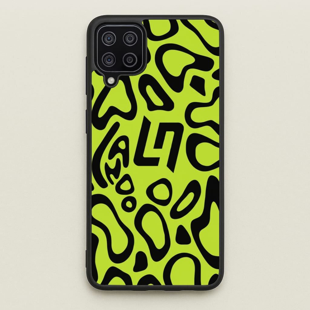 Norris Helmet Pattern Galaxy A12 Case