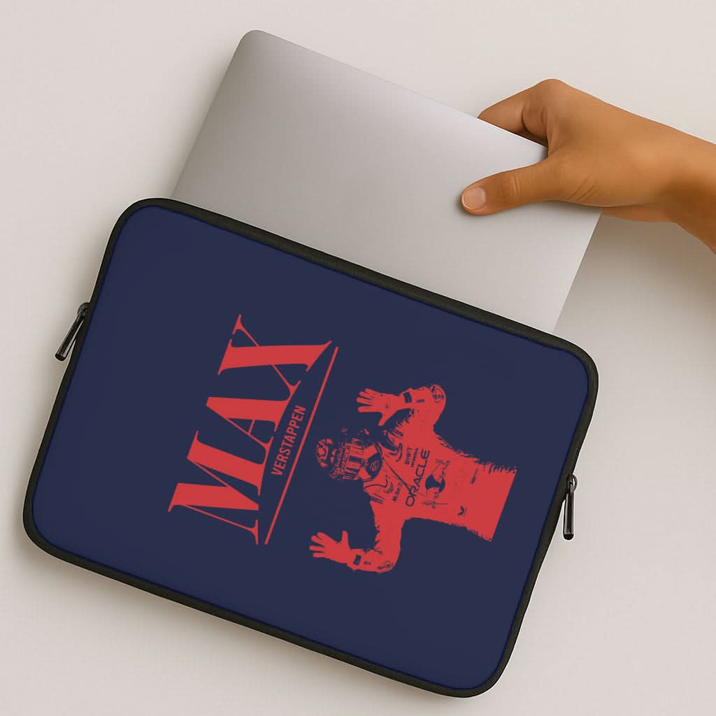 Max Blue And Red MacBook Cover