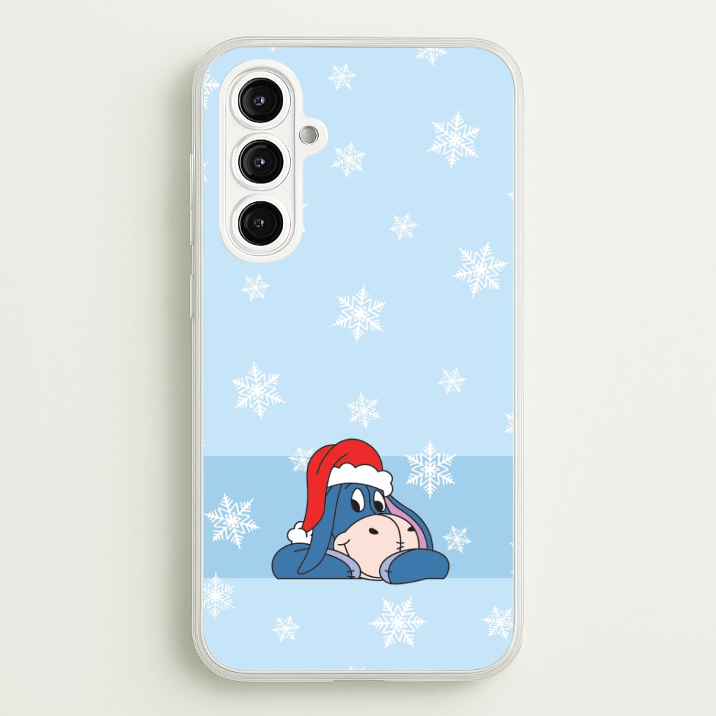 Cartoon Donkey Snowflakes Galaxy A16 Case