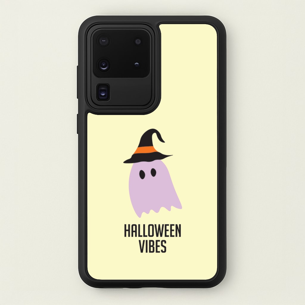 Purple Ghost Halloween Vibes Galaxy S20 Ultra Case
