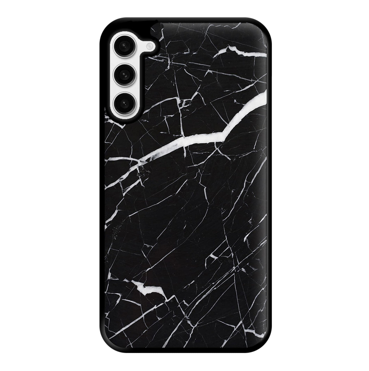 Black & White Marble Pattern Phone Case