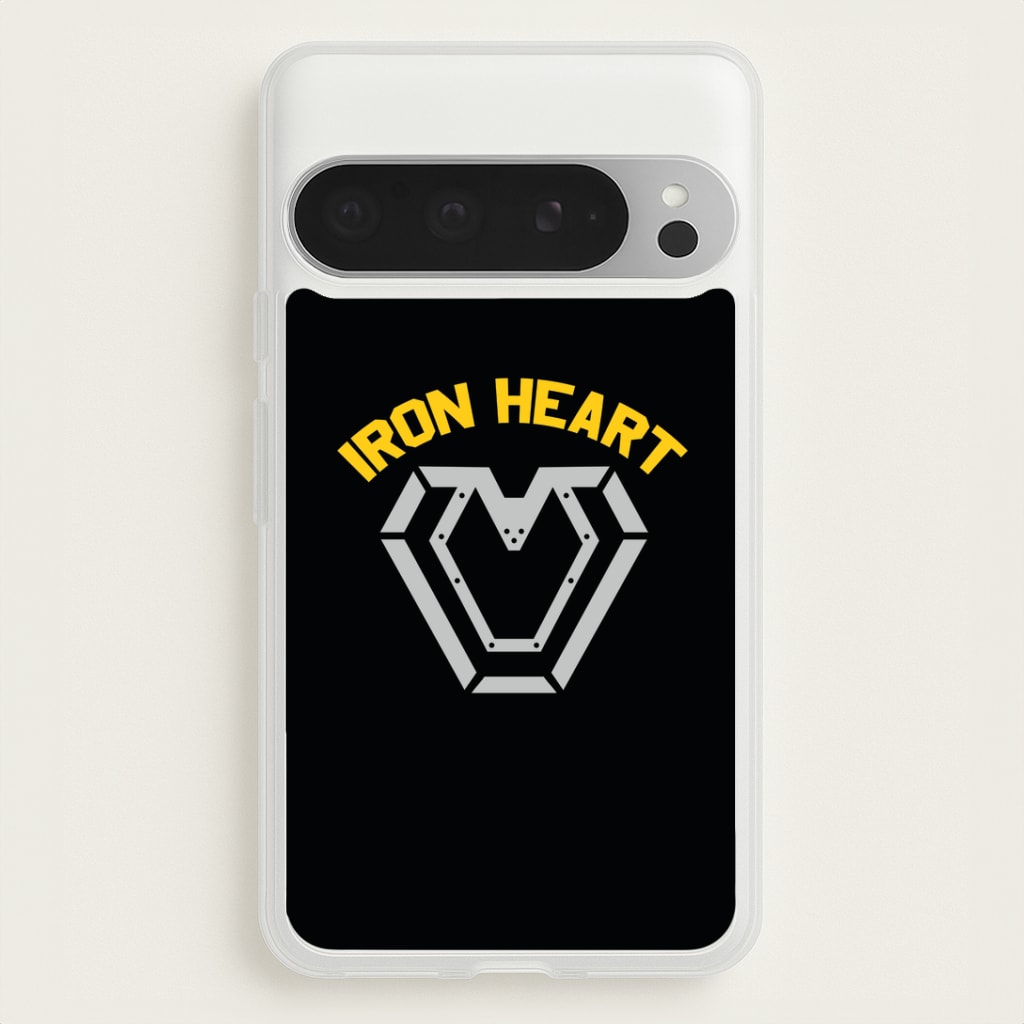Metal Hero Heart Google Pixel 9 Pro XL Case