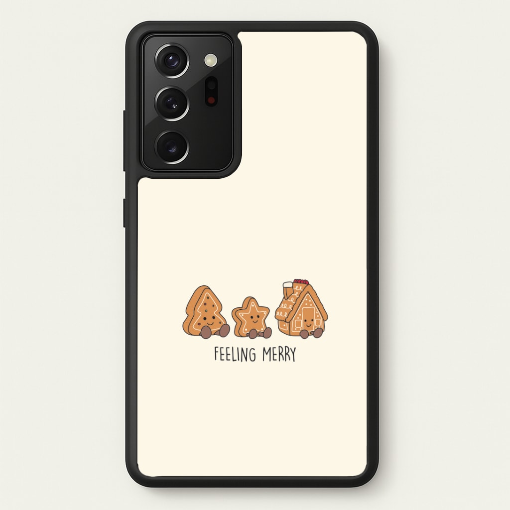 Gingerbread Plushies Quote Galaxy Note 20 Ultra Case