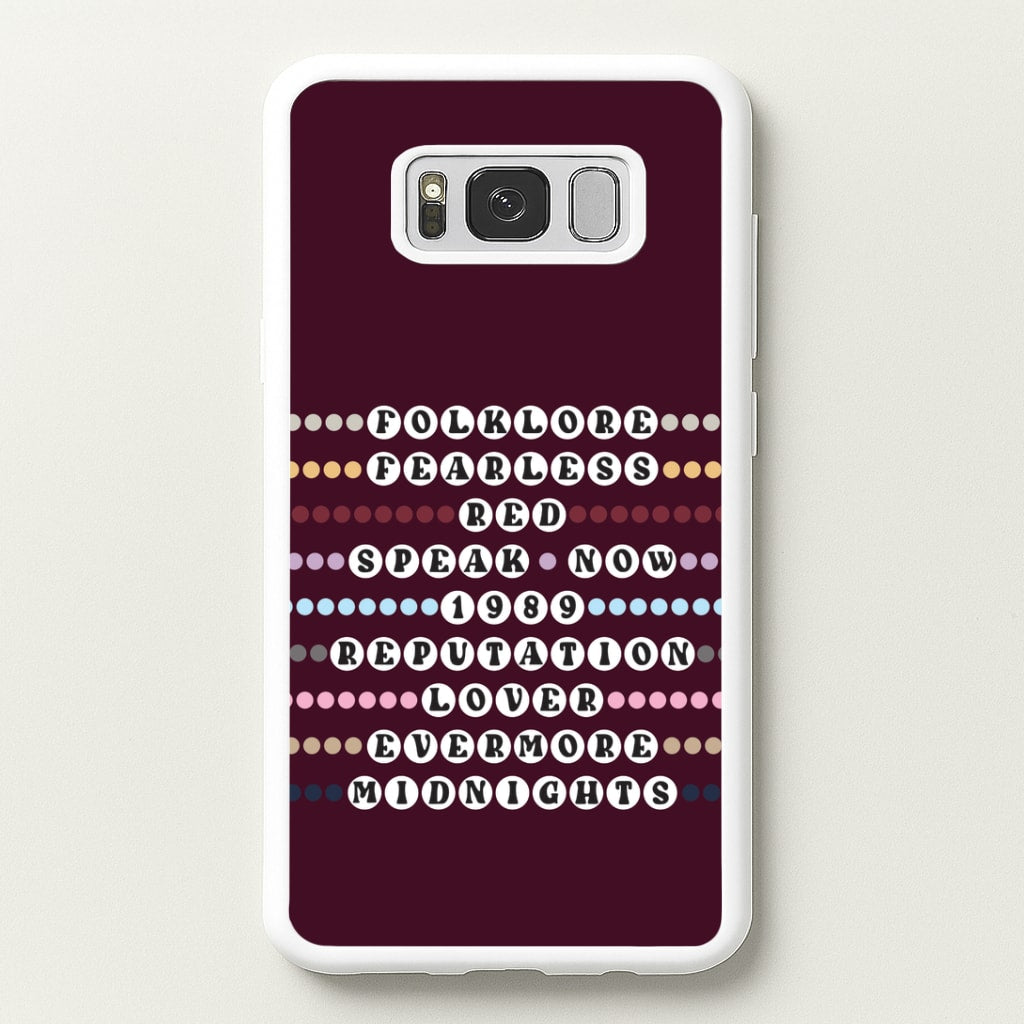 Concert Bracelets Galaxy S8 Plus Case