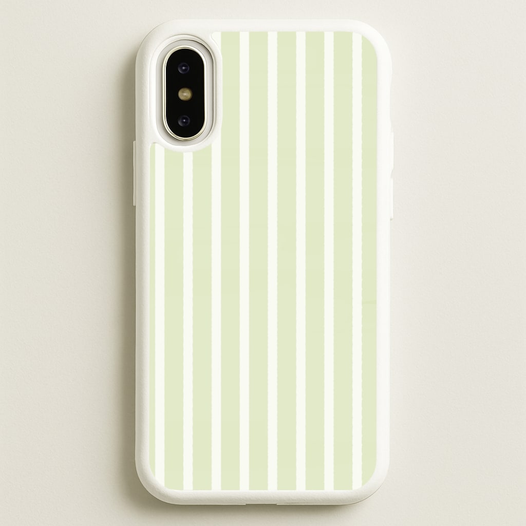 Garden Lawn Stripes iPhone X / XS Case