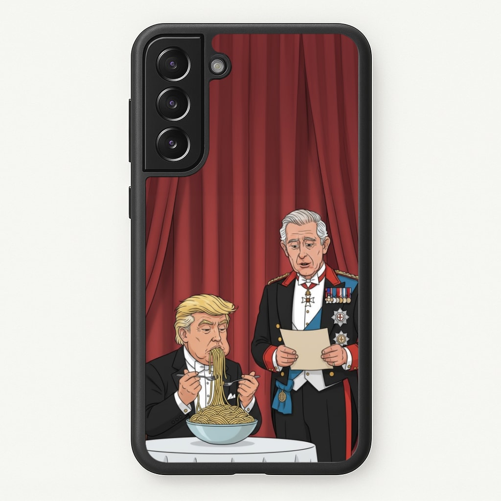 Charles & Donald's Spaghetti Galaxy S22 Plus Case