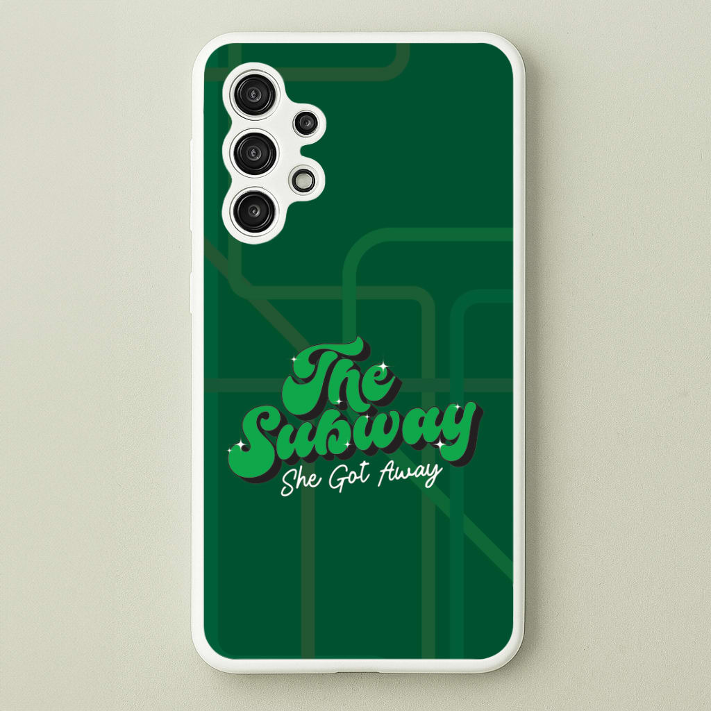 Subway Green Galaxy A13 Case