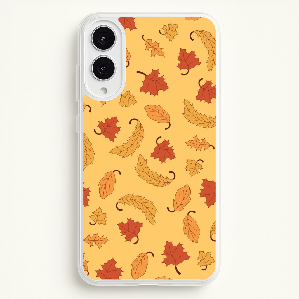 Leaves Assortment Pattern Galaxy S25 Edge Case