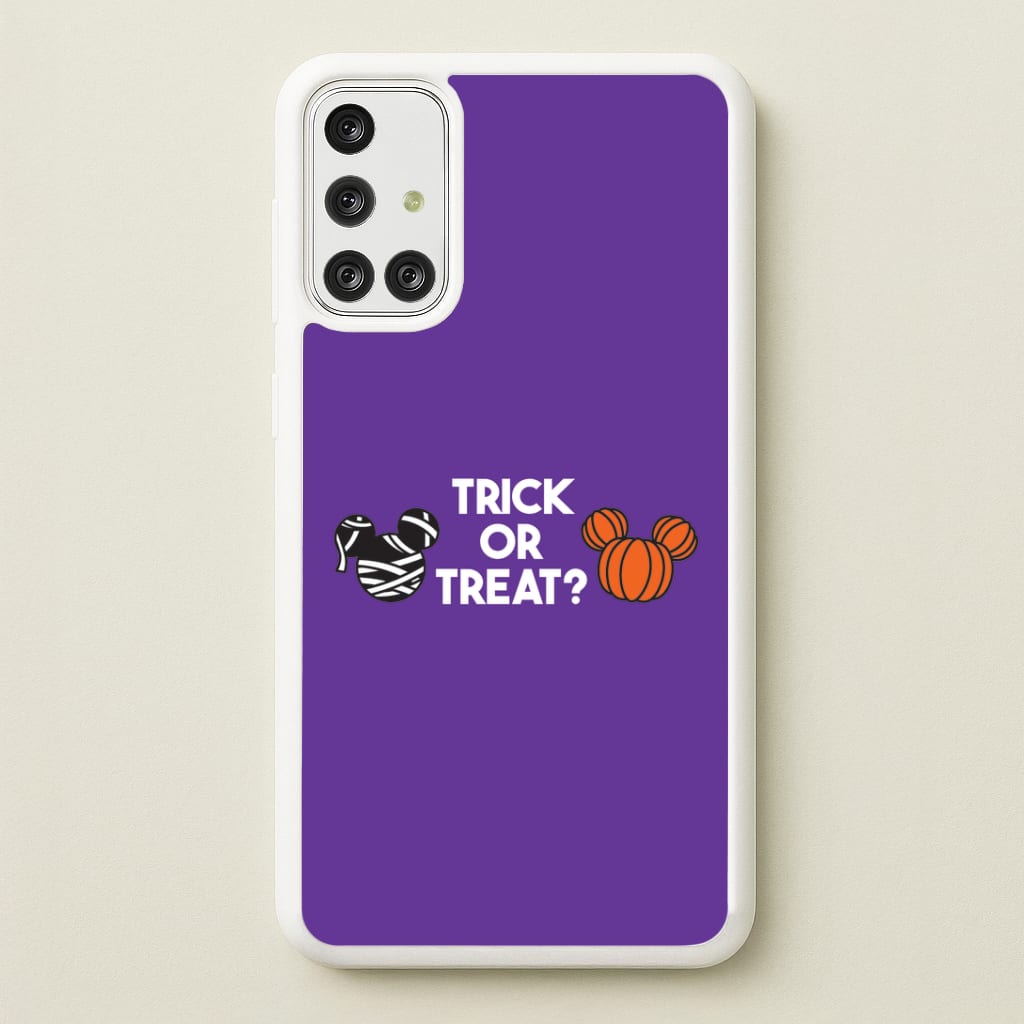 Trick Or Treat Mouse Galaxy A71 Case