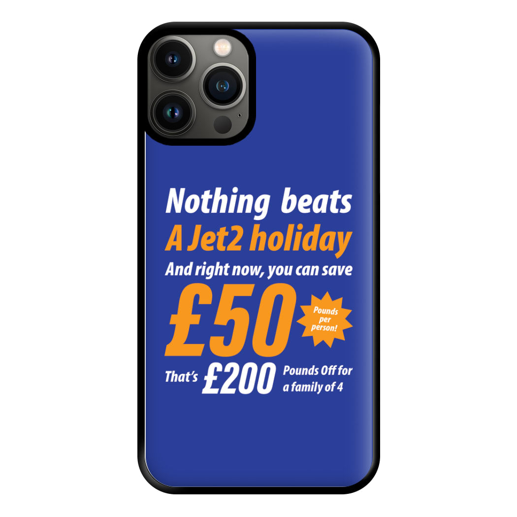 Nothing Beats A Jet Holiday iPhone 13 Pro Max Case