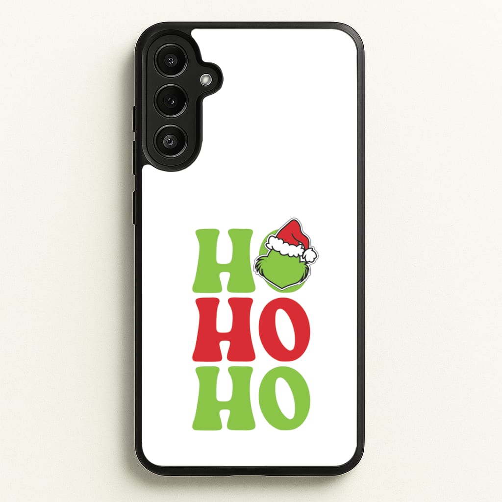 Green Ho Ho Ho Galaxy A34 Case