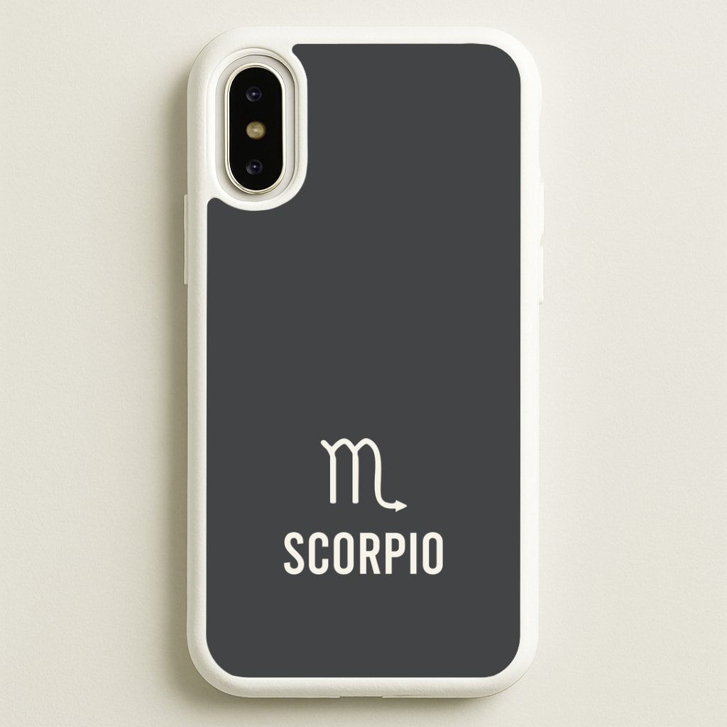Scorpio Pastel Zodiac iPhone X / XS Case