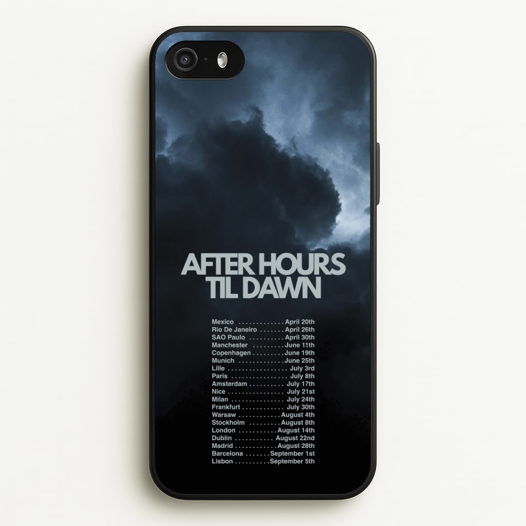 2026 Tour AHTD iPhone 5 / 5s / SE 2016 Case
