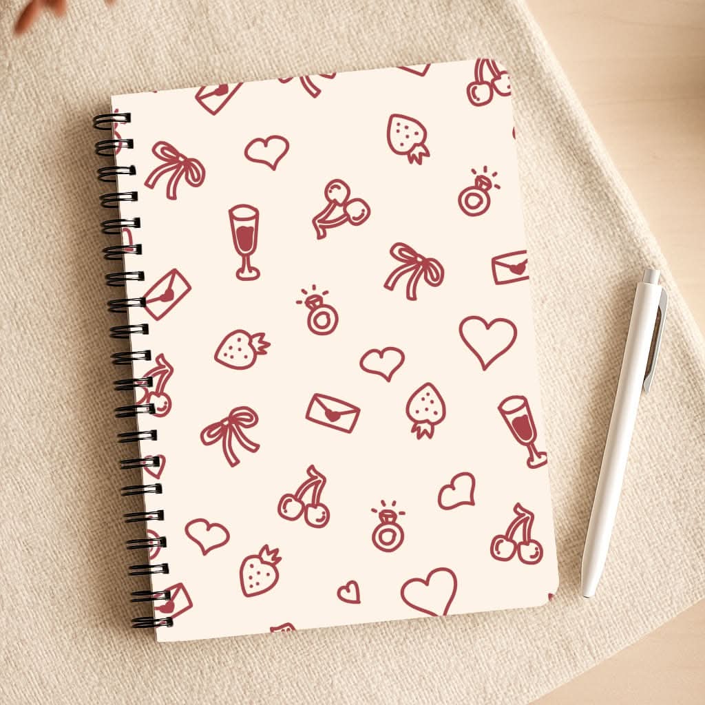Valentines Doodles Notepad