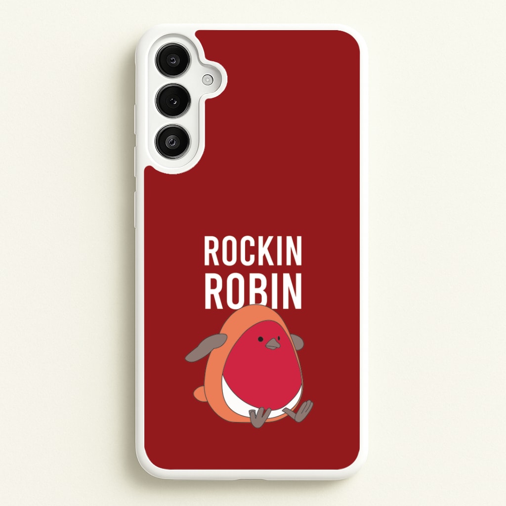 Rockin Robin Plush Galaxy A36 Case