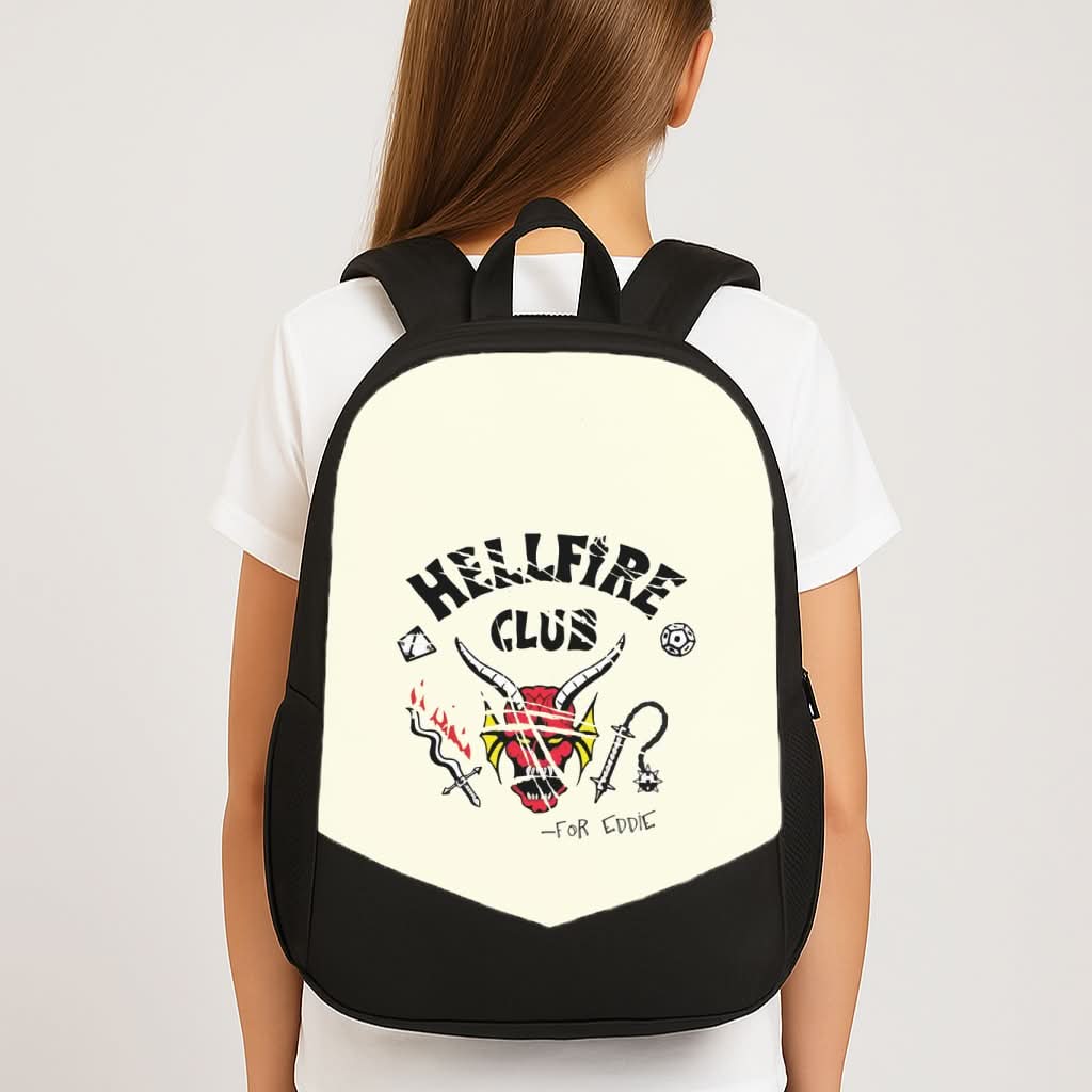 Torn Hellfire Club School Bag