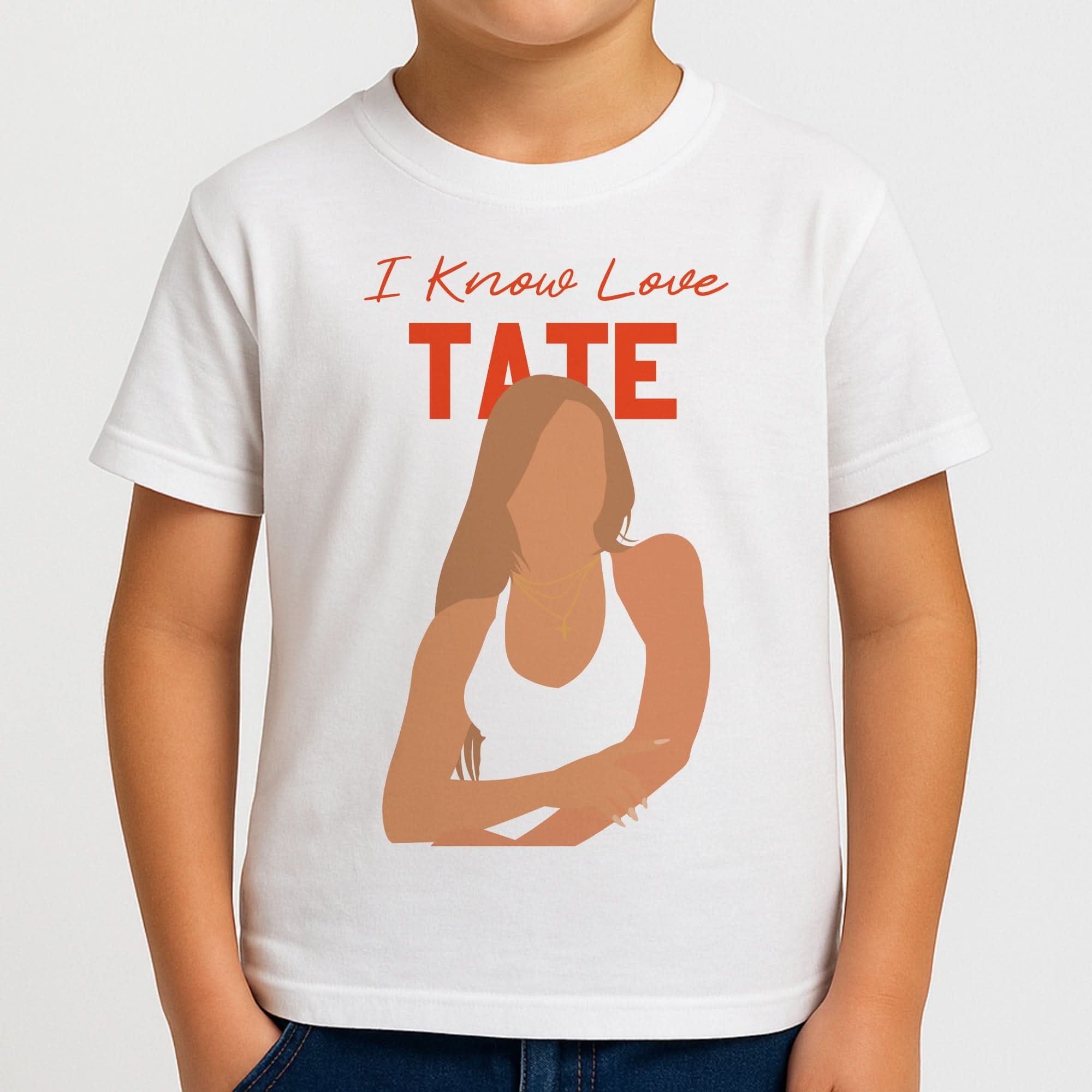 I Know Love Pattern Boys T-Shirt