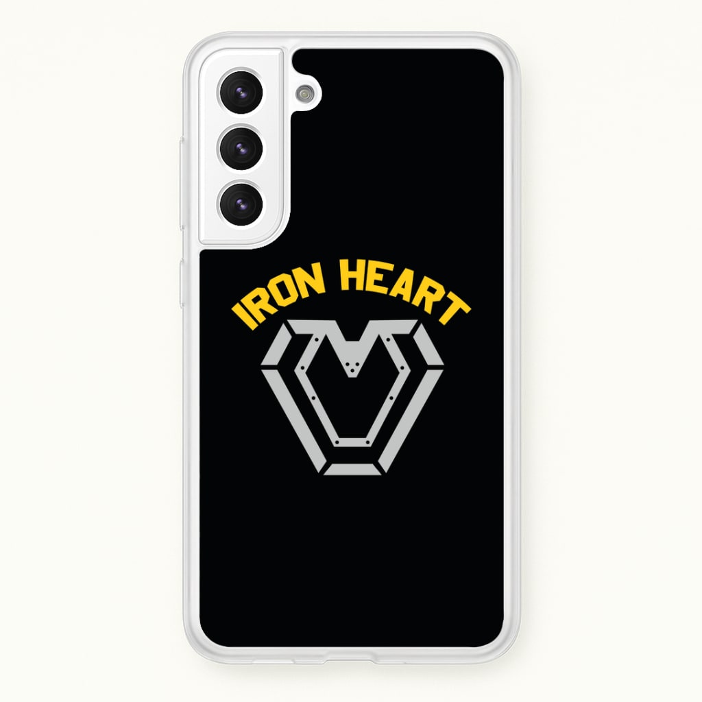 Metal Hero Heart Galaxy S22 Case
