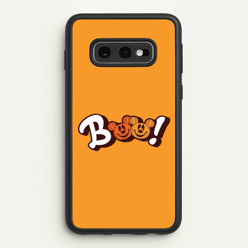 Pumkin Mouse Boo Galaxy S10e Case