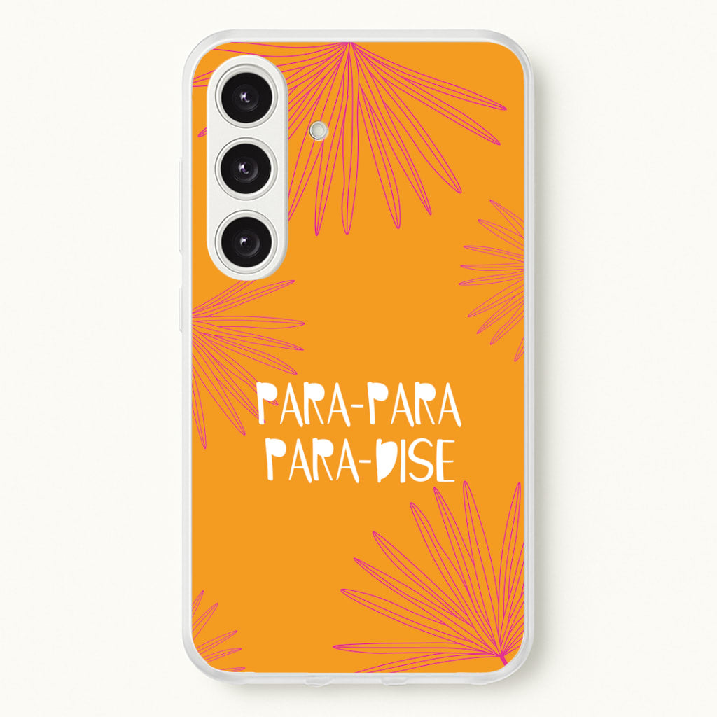 Paradise Lyrics Galaxy S25 Plus Case