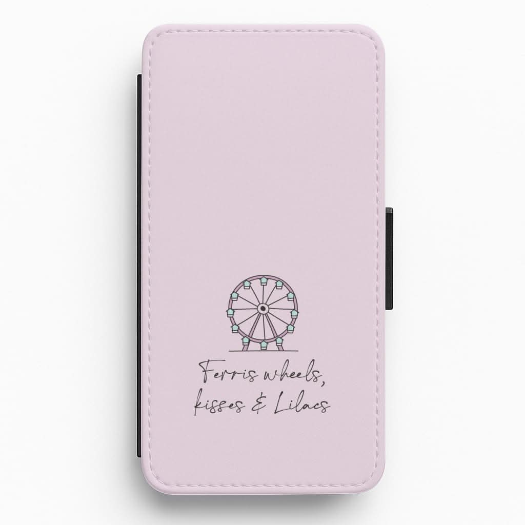 Ferris Wheels, Kisses & Lilacs Flip / Wallet Phone Case