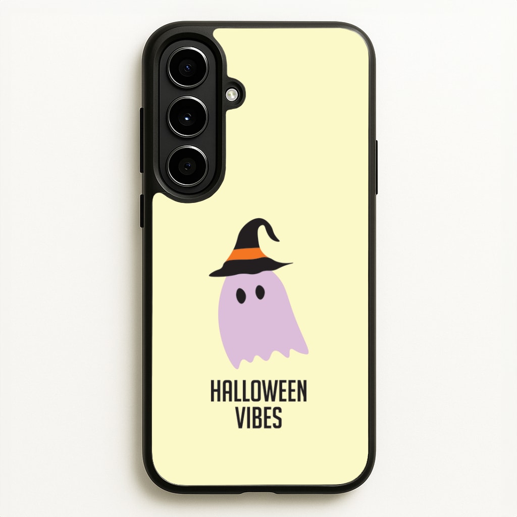 Purple Ghost Halloween Vibes Galaxy A56 Case