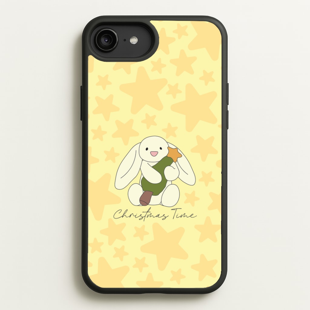 Christmas Bunny Stars Plush iPhone 6 Plus / 7 Plus / 8 Plus Case