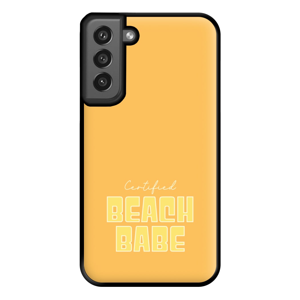 Certified Beach Babe Galaxy S21FE Case