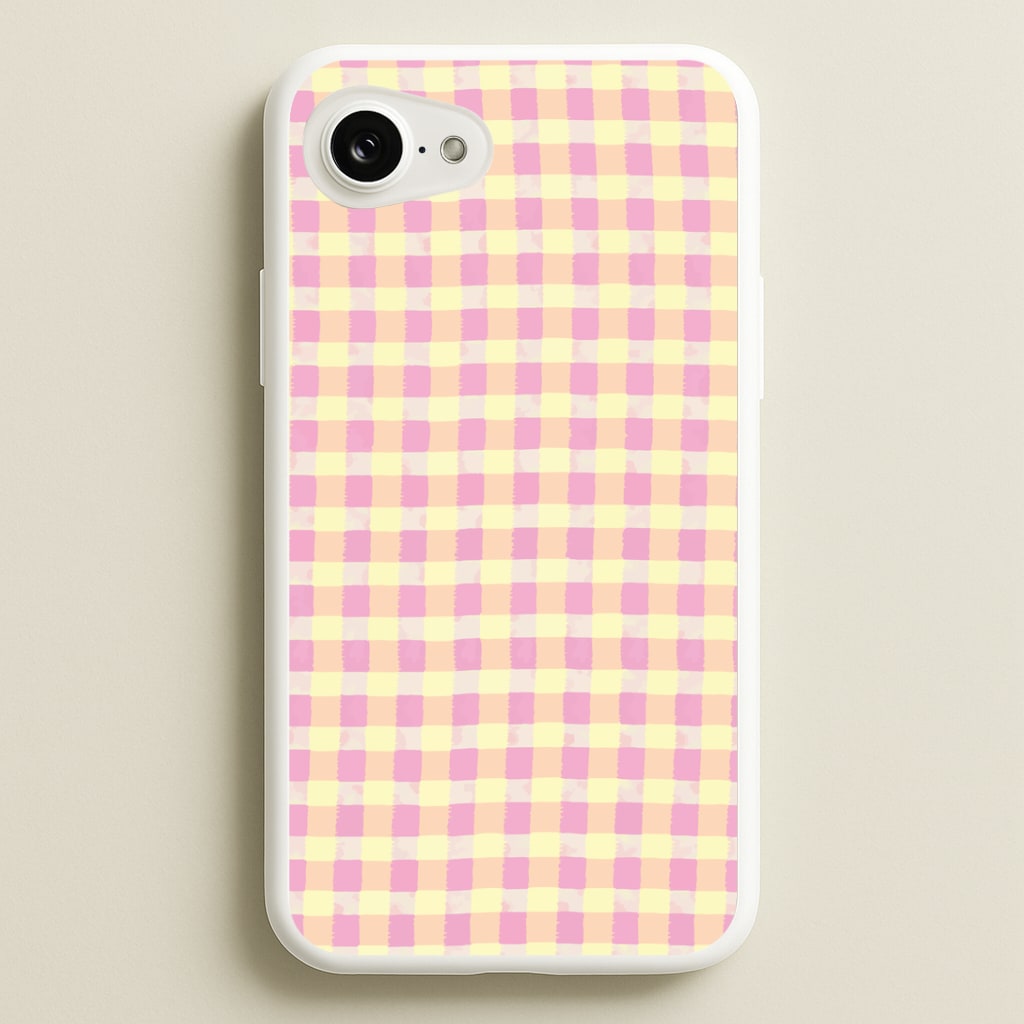 Fruit Punch Gingham iPhone 16e Case