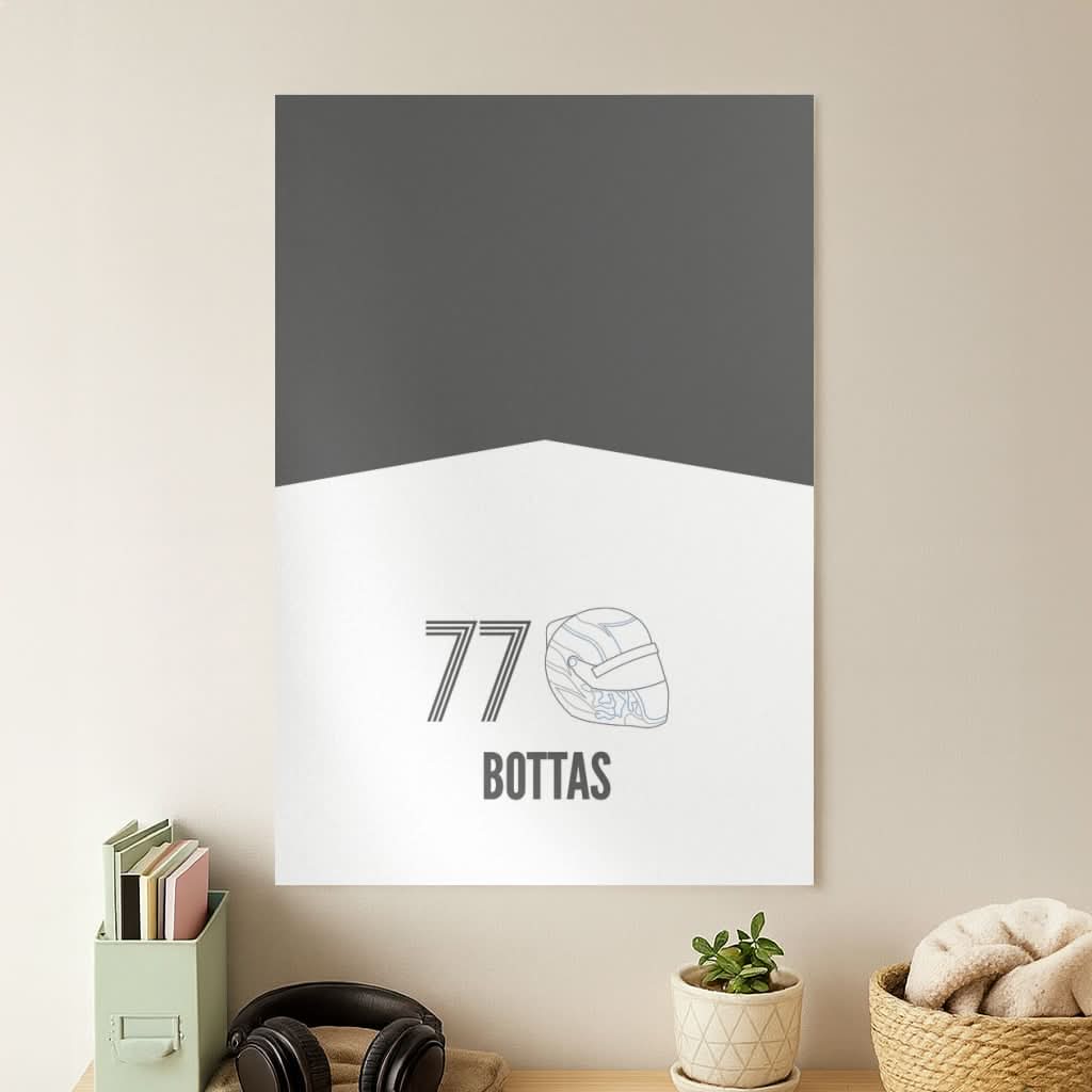 Bottas Helmet 2026 Poster