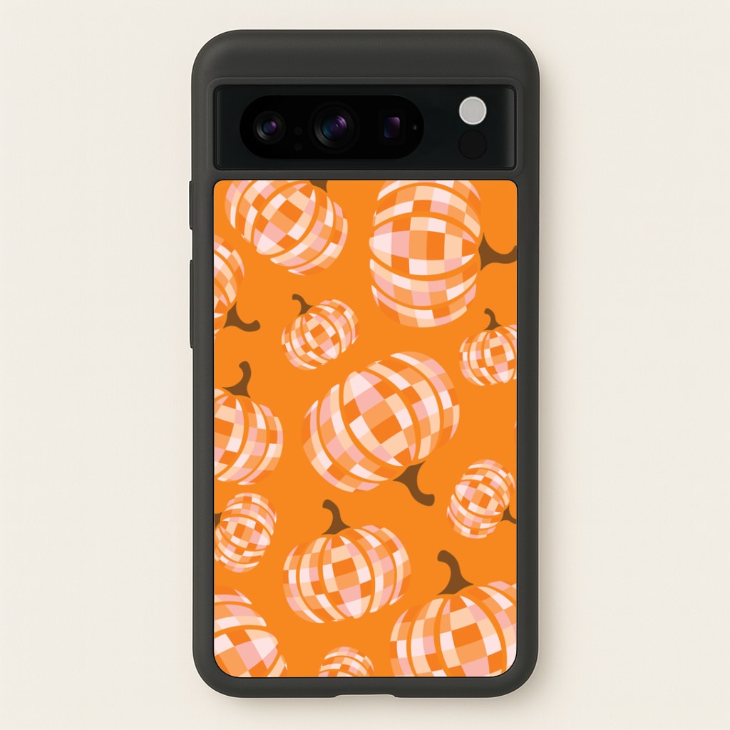 Disco Pumpkins Pattern Google Pixel 8 Pro Case