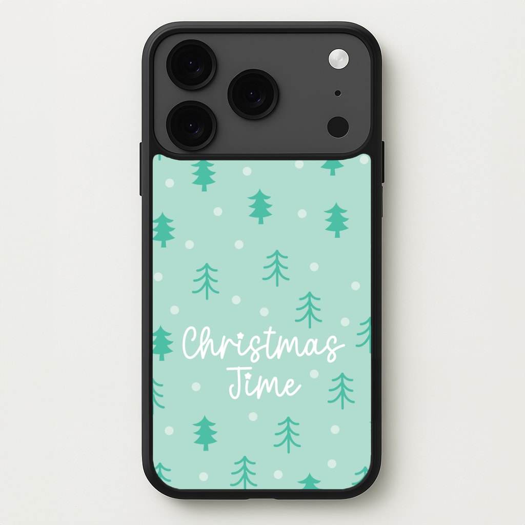 Cute Xmas Trees Pattern iPhone 17 Pro Max Case
