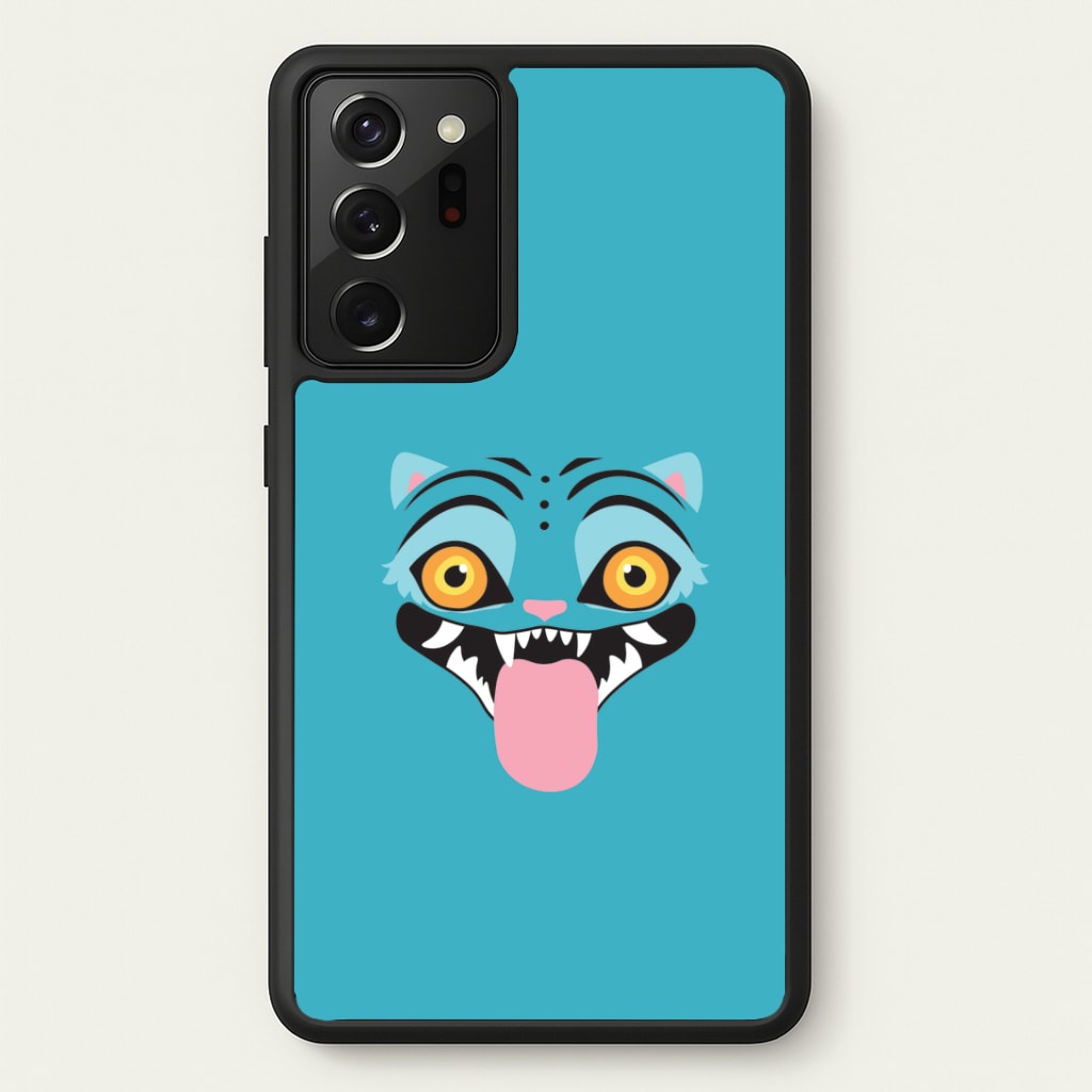 Demon Cat Face Galaxy Note 20 Ultra Case