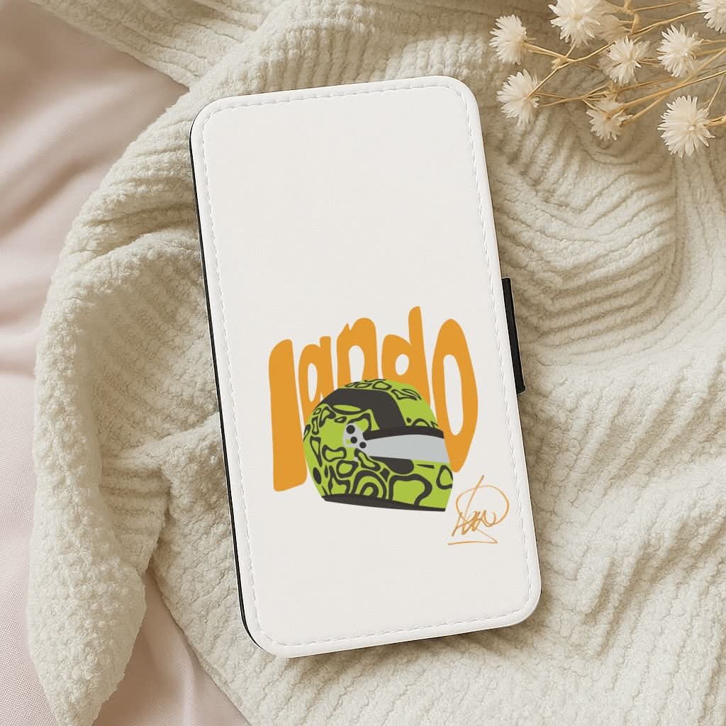 Abstract Lando Leather Phone Case