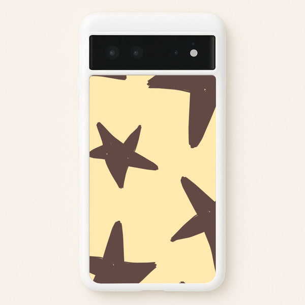 Vanilla & Chocolate Stars Google Pixel 6 Case