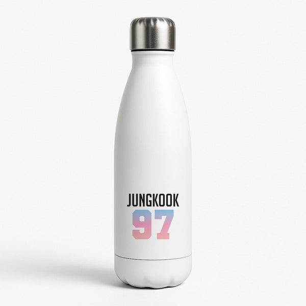 Jungkook 97 White Water Bottle