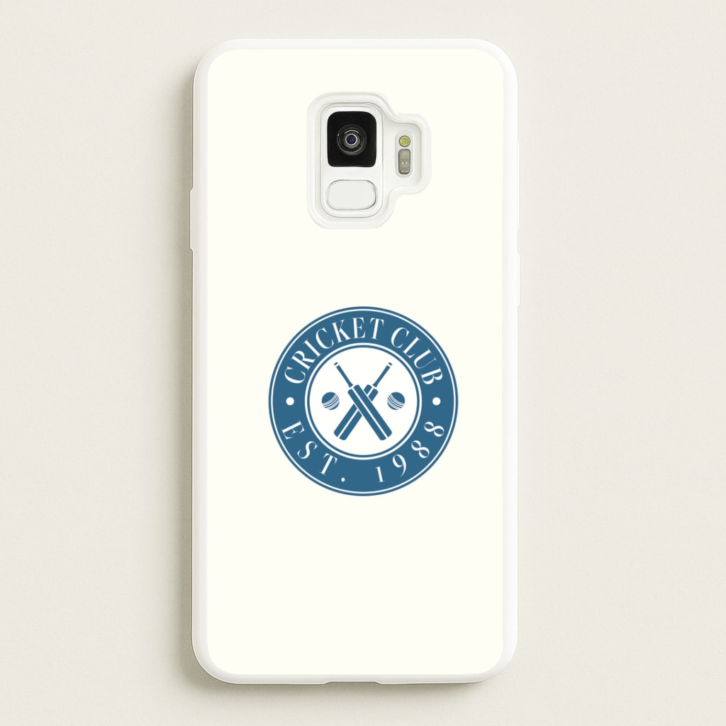 Cricket Badge Galaxy S9 Case