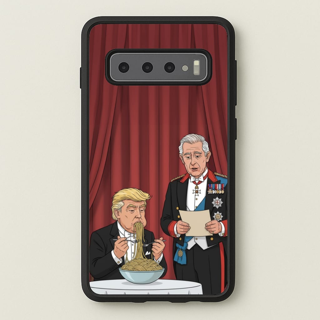 Charles & Donald's Spaghetti Galaxy S10 Case