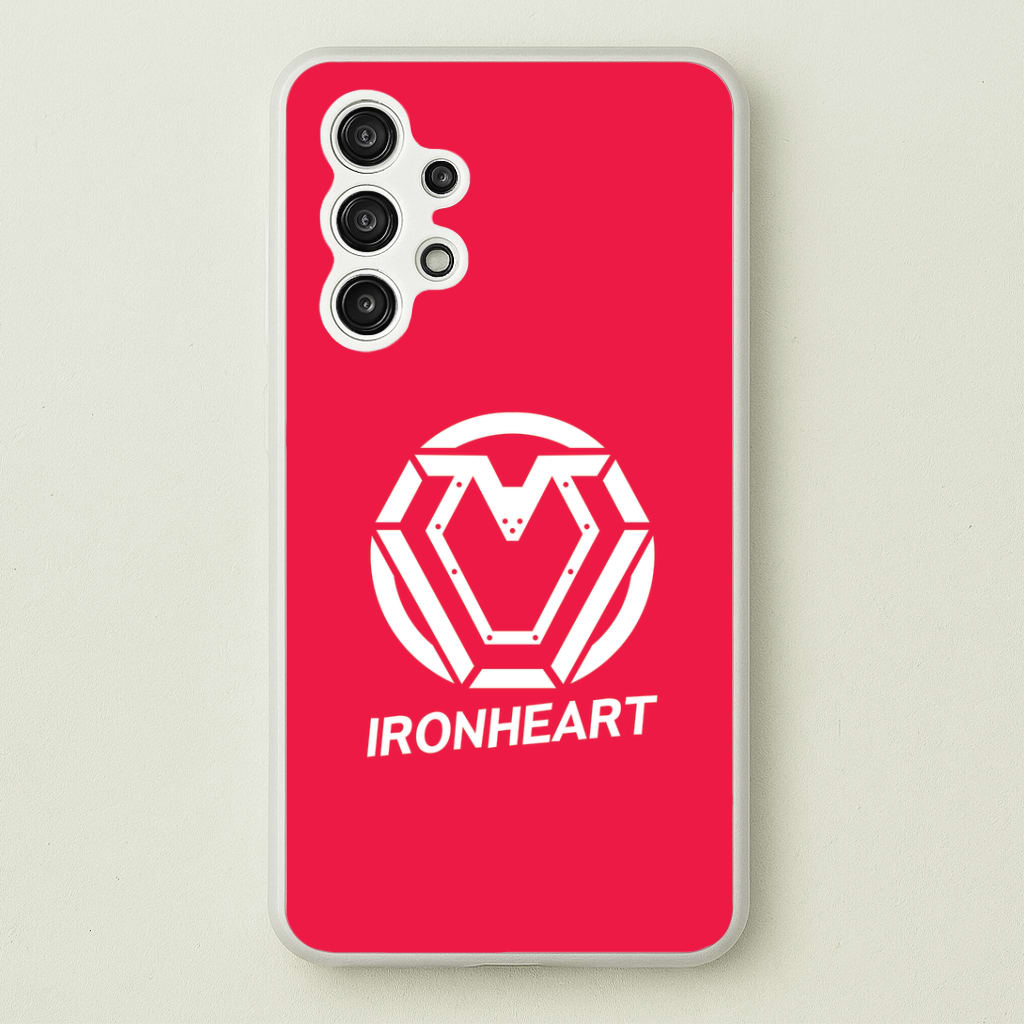 Metal Heart Symbol Galaxy A13 Case