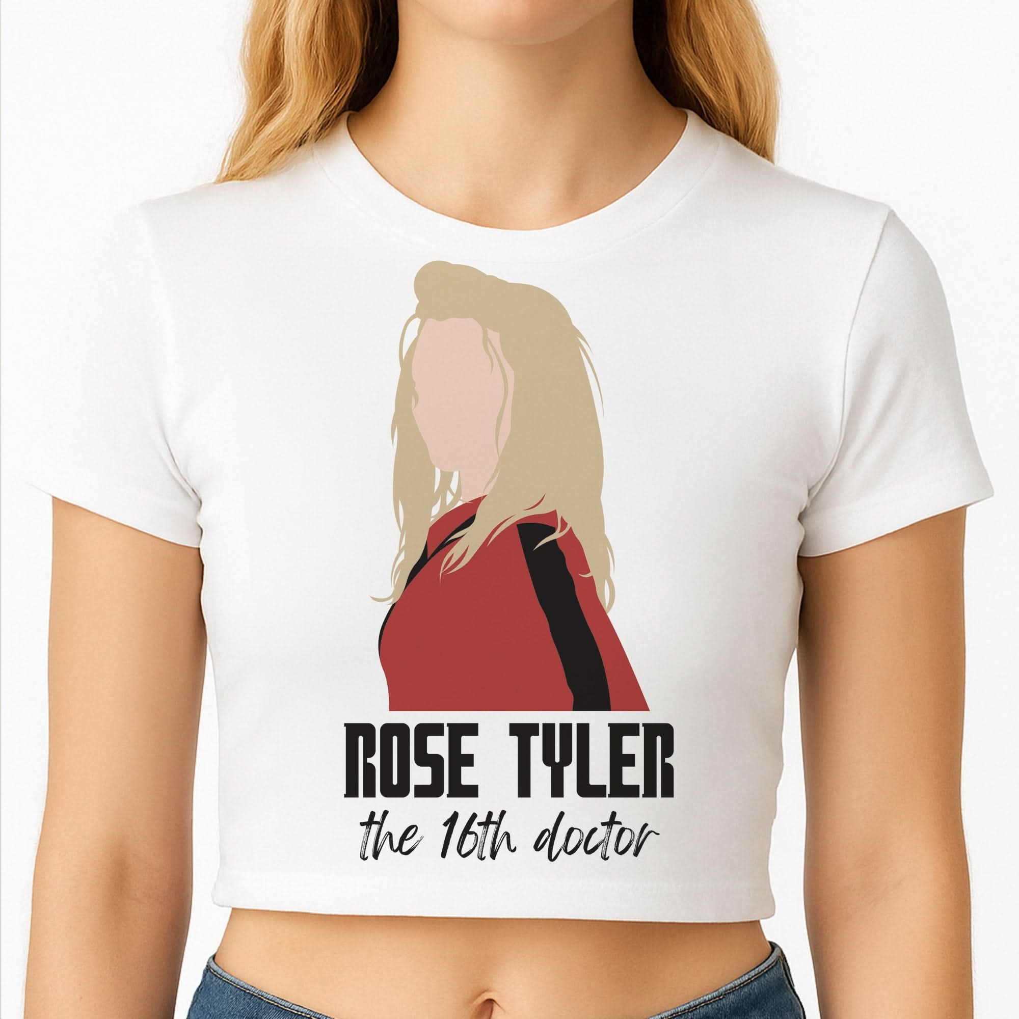 Rose The 16th Doctor Crop Top