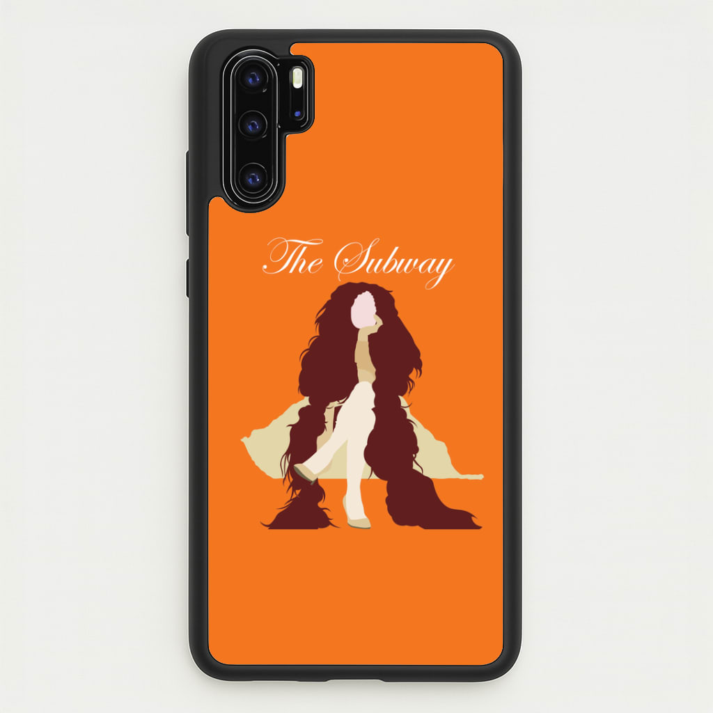 Subway Orange Huawei P30 Pro Case