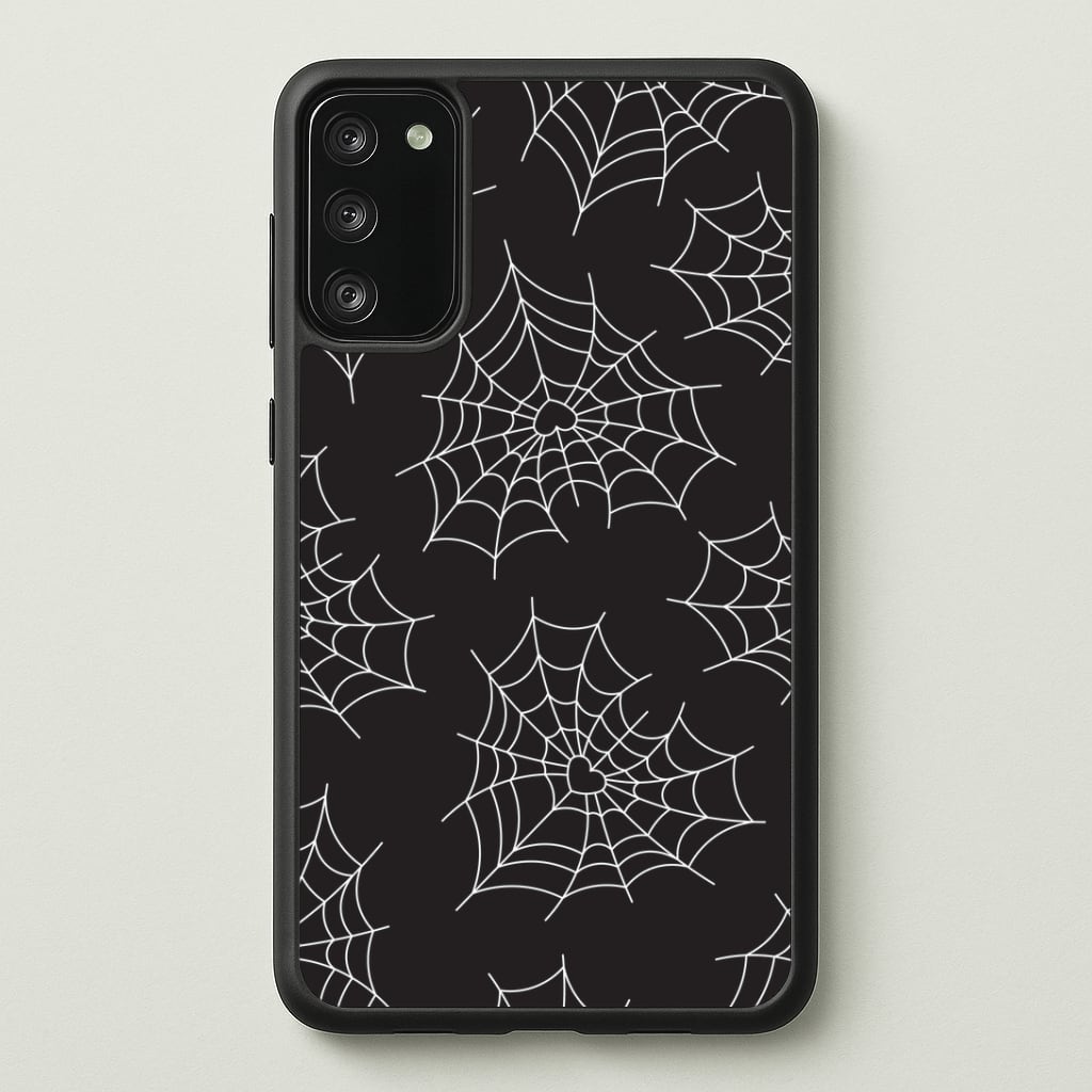 Spiderweb Hearts Pattern Galaxy S20FE Case