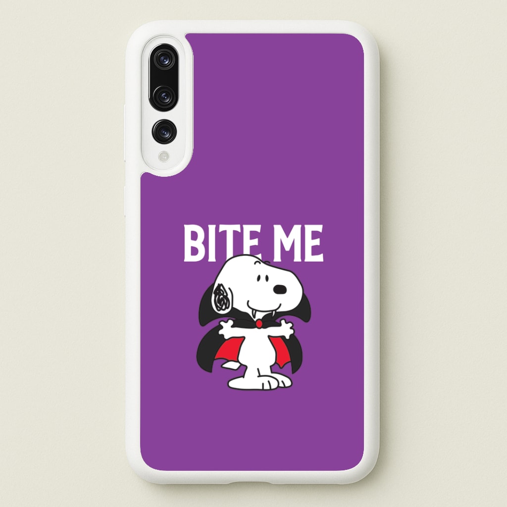 Bite Me Cartoon Beagle Huawei P20 Pro Case