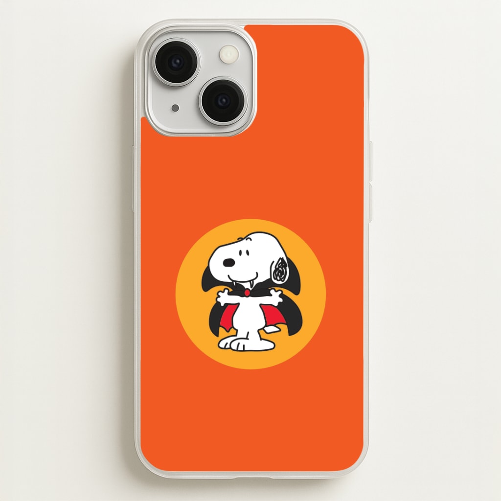Cartoon Beagle Vampire iPhone 13 Case