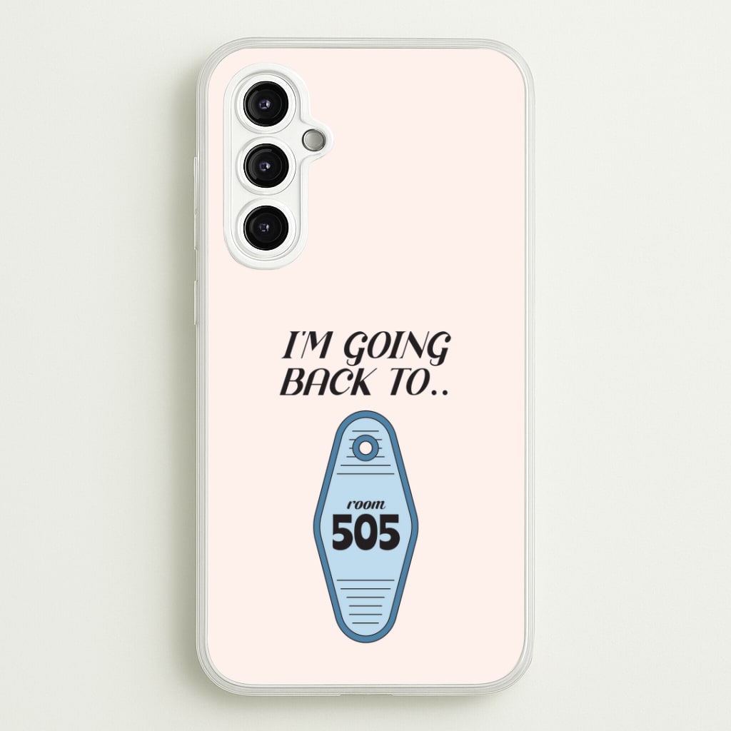 I'm Going Back To 505 Keyring Galaxy A14 Case