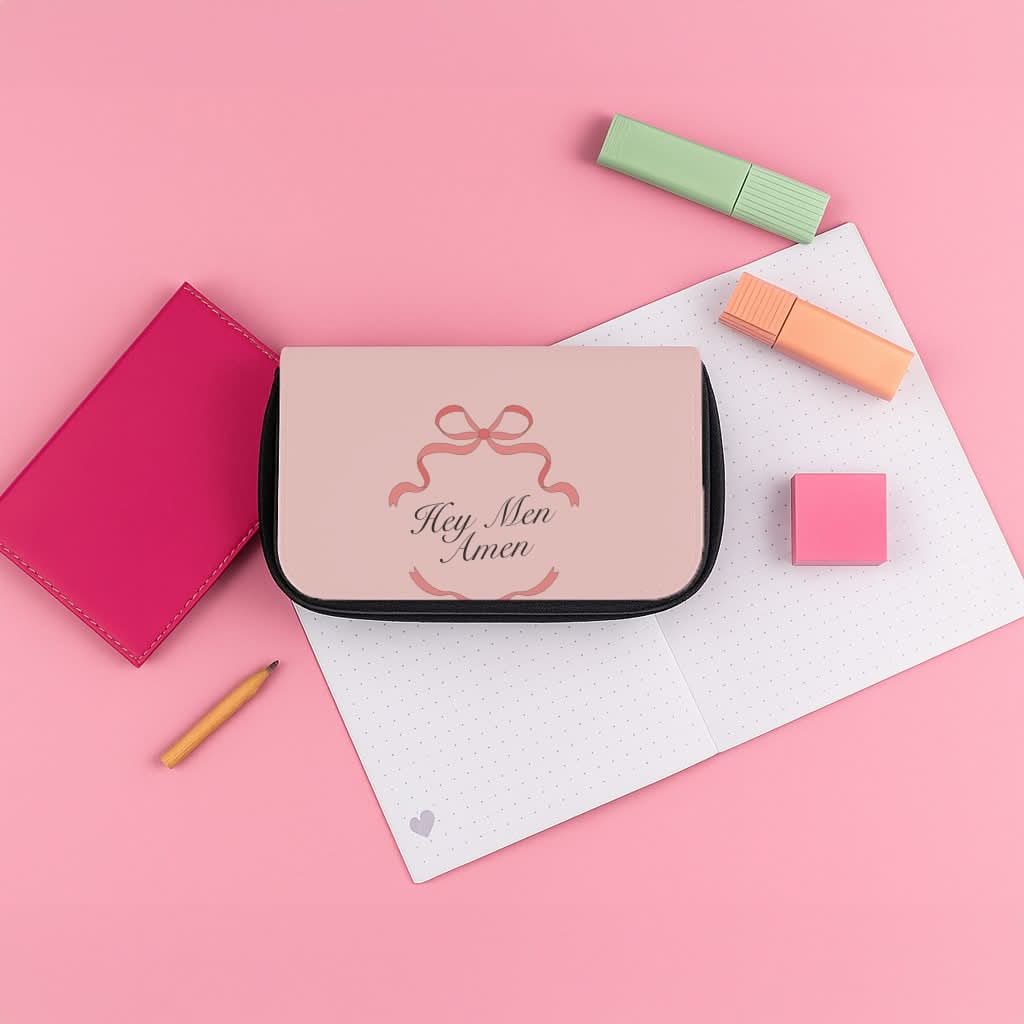 Hey Men Pencil Case