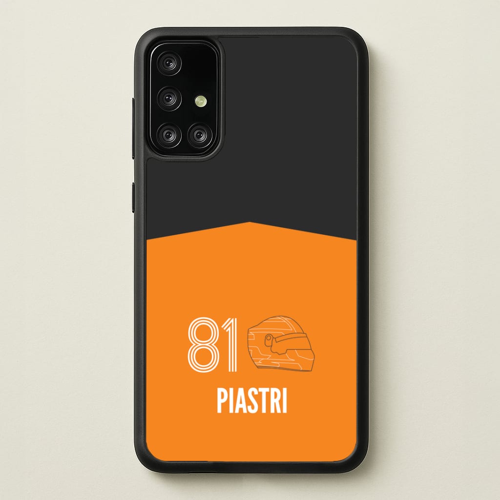 Piastri Helmet 2026 Galaxy A71 Case