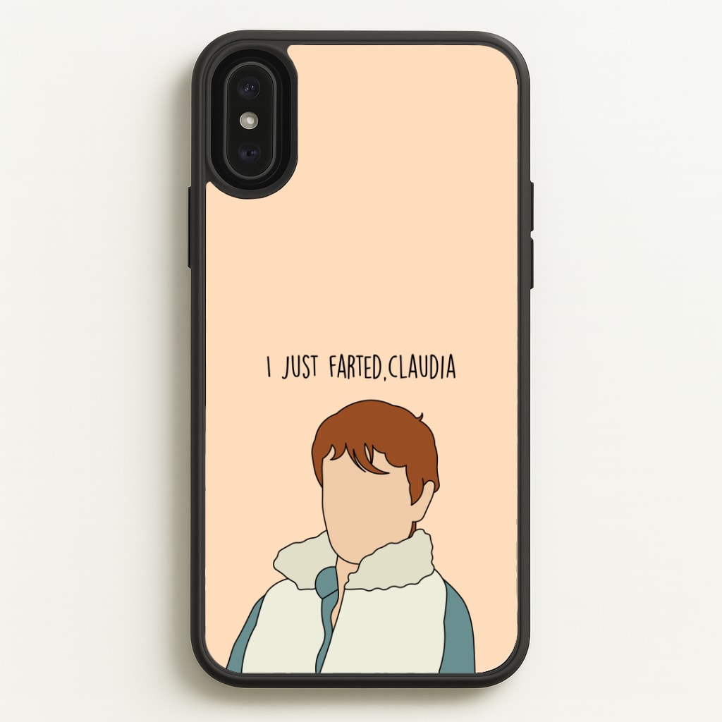 I Just Farted, Claudia iPhone XS Max Case